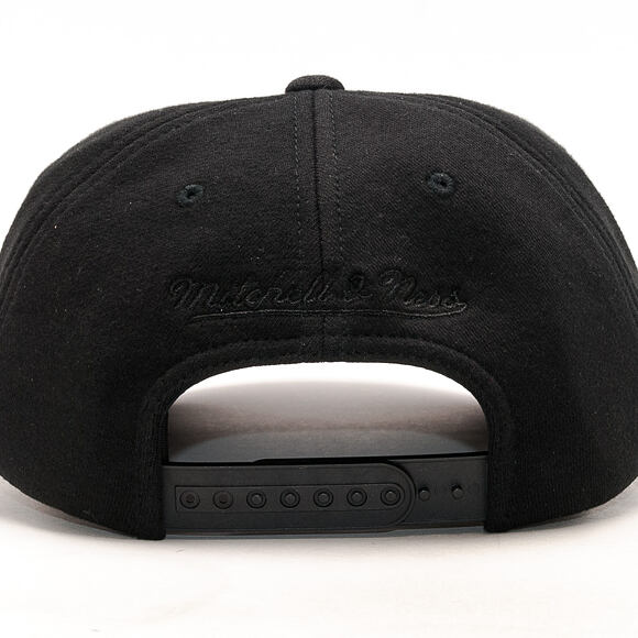 Kšiltovka Mitchell & Ness Throwback Brooklyn Nets Black Snapback