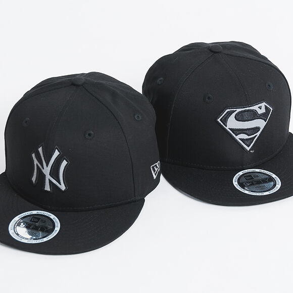 Dětská Kšiltovka New Era Reflect Superman 9FIFTY Youth Black Snapback