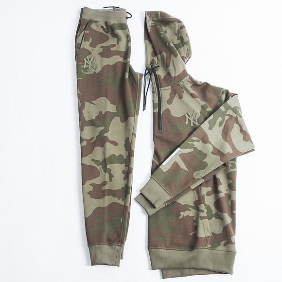 Mikina S Kapucí New Era NTC Hz Hoodie New York Yankees New Olive