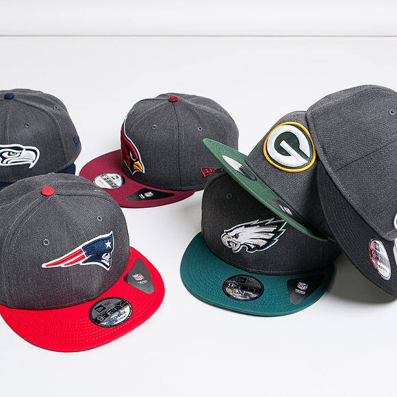 Kšiltovka New Era 9FIFTY Seattle Seahawks Grey Heather/OTC Snapback