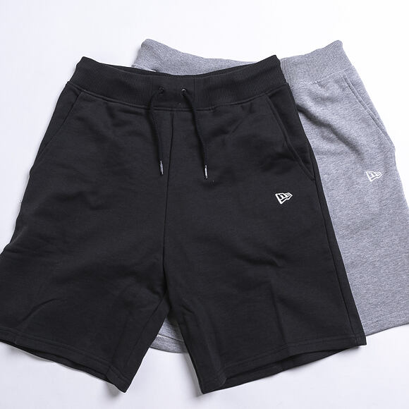 Kraťasy New Era Essential Shorts Light Gray Heather