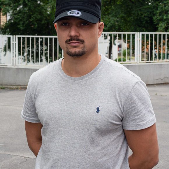 Kšiltovka STATEWEAR Cadet Cap Black Strapback