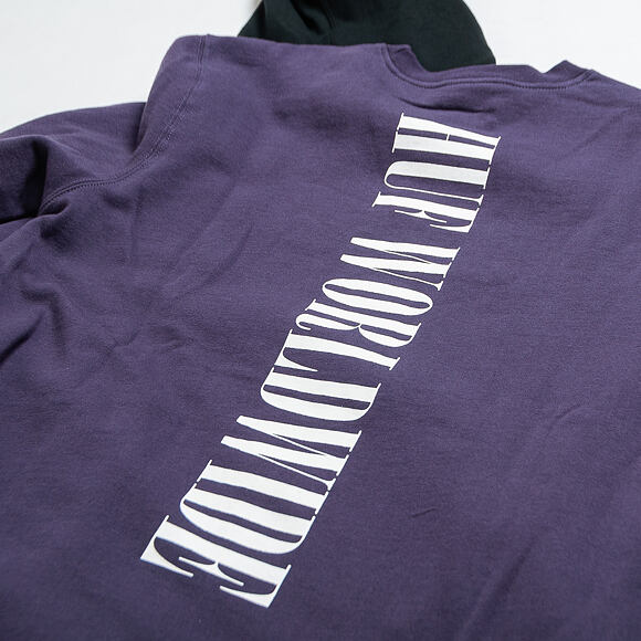 Mikina HUF Serif Pullover - purple velvet