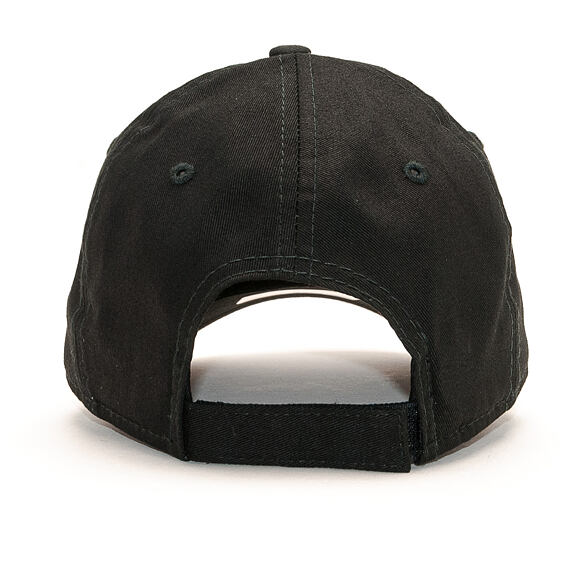 Dětská Kšiltovka New Era 9FORTY Script Youth Black / White Strapback