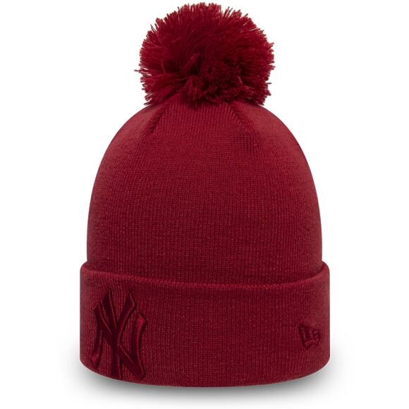 Dámský Kulich New Era New York Yankees League Essential Bobble Knit Red