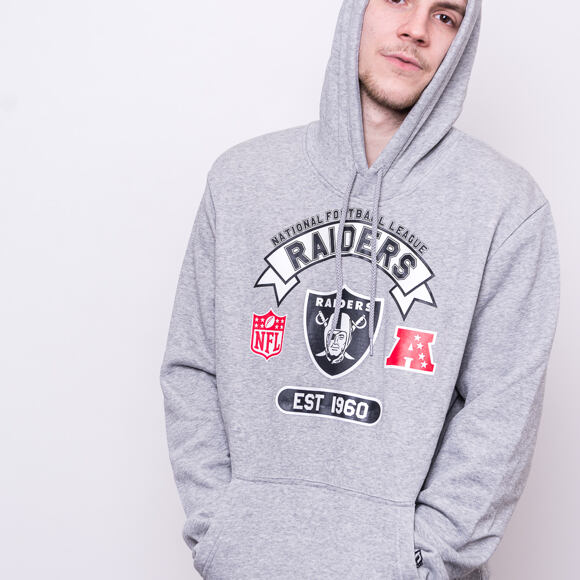 Mikina New Era Oakland Raiders Graphic Po Hoodie