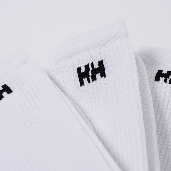 Ponožky Helly Hansen 3-Pack Cotton Socks 001 White