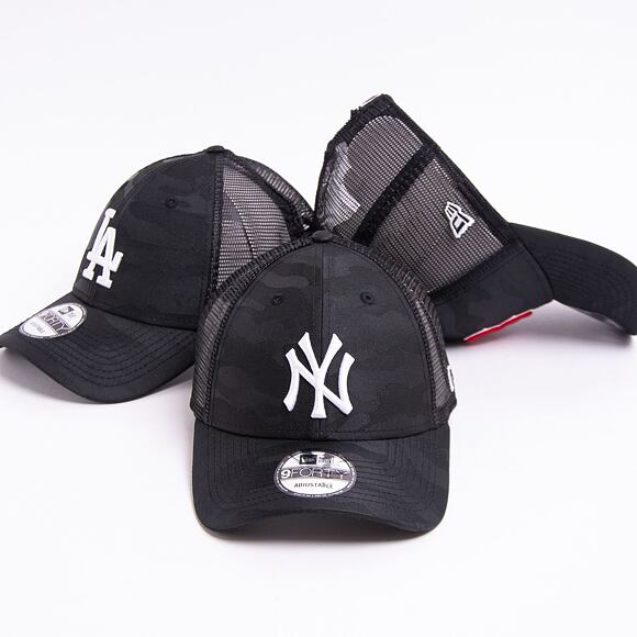 Kšiltovka New Era 9FORTY MLB Seasonal Home Field 9FORTY New York Yankees Strapback Black