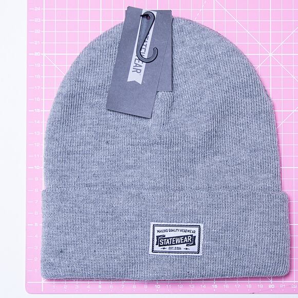 Kulich Statewear Cali Fold Beanie Light Grey Melange