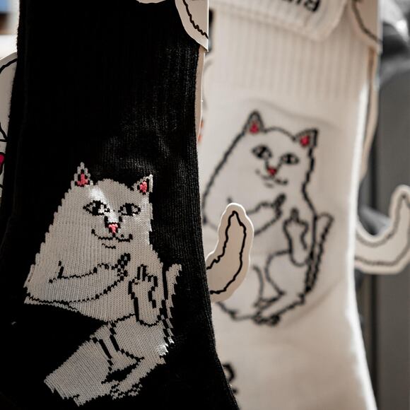 Ponožky RIP N DIP Lord Nermal Socks RND3583 Black