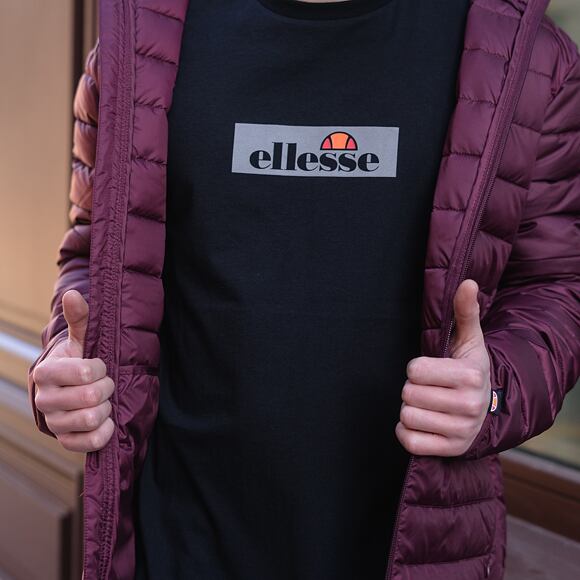 Triko Ellesse Ombrono Tee SHH11655 Black