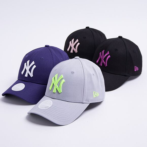 Dámská kšiltovka New Era 9FORTY Womens MLB League Essential New York Yankees Strapback Dolphin G