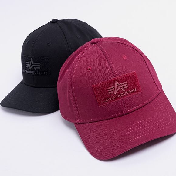 Kšiltovka Alpha Industries VLC Cap 168903 Burgundy