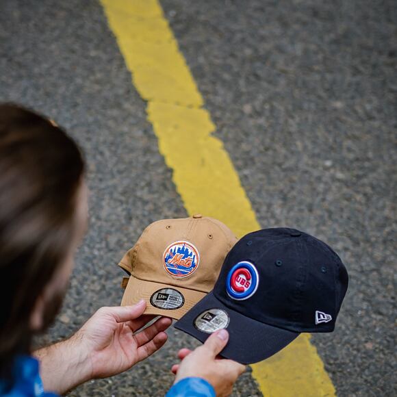 Kšiltovka New Era 9TWENTY Casual Classic MLB League Essential Chicago Cubs Strapback Navy