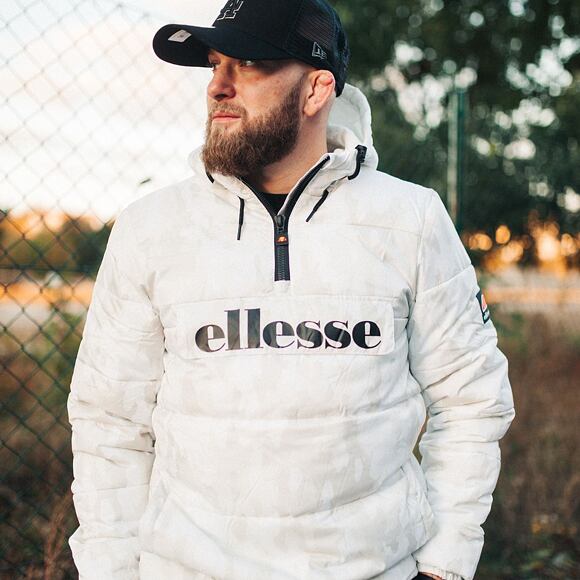 Bunda Ellesse Leol Padded Jacket Off White