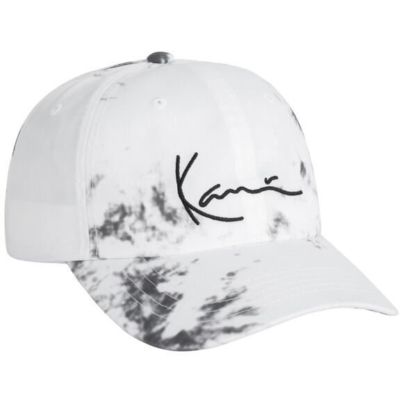 Kšiltovka Karl Kani Signature Tie Dye Cap KA213-025-1 Black/ White