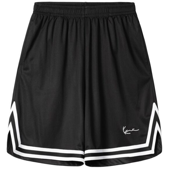 Kraťasy Karl Kani Signature Mesh Shorts black/white