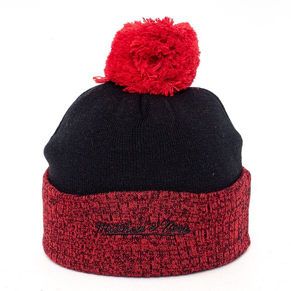 Kulich Mitchell & Ness Philadelphia 76ers Two Tone Pom Beanie HWC Black