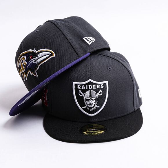 Kšiltovka New Era 59FIFTY NFL Official Team Colors Las Vegas Raiders Grey