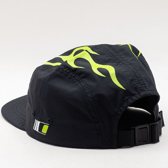 Kšiltovka Cayler & Sons Black Label Flames Black/Neon Green