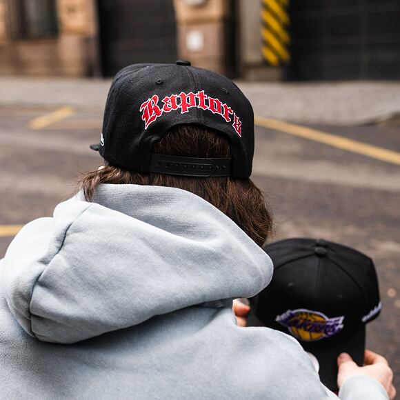 Kšiltovka Mitchell & Ness Toronto Raptors English Dropback Snapback NBA
