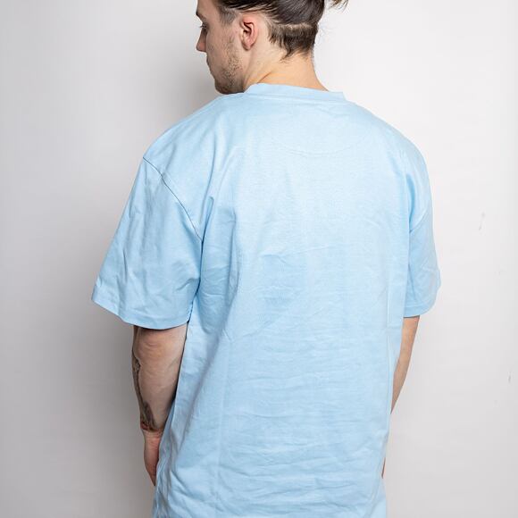 Triko Karl Kani Autograph Tee light blue