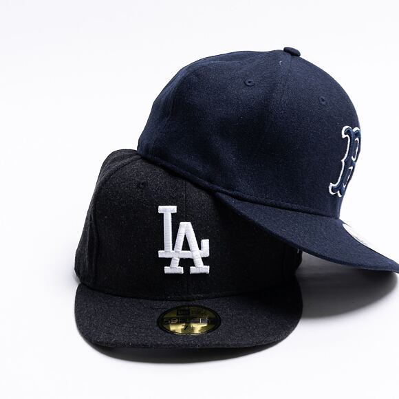 Kšiltovka New Era 59FIFTY MLB Melton Los Angeles Dodgers Black