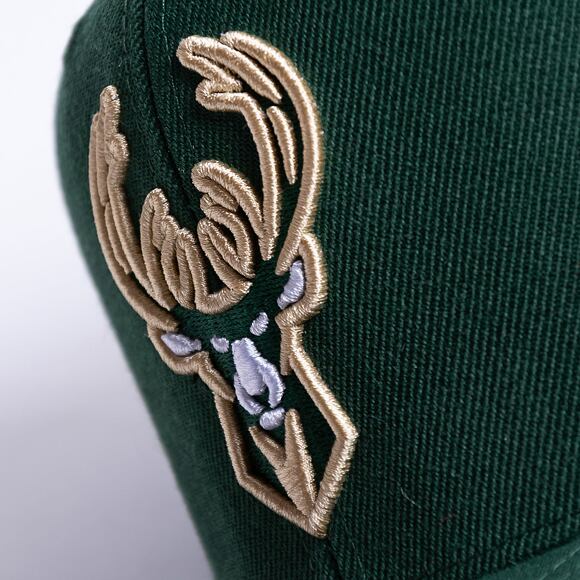 Kšiltovka Mitchell & Ness - Team Ground 2.0 Snapback - Milwaukee Bucks - Green