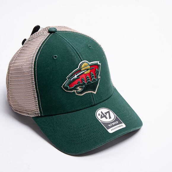 Kšiltovka 47 Brand Minnesota Wild Flagship Wash Dark Green