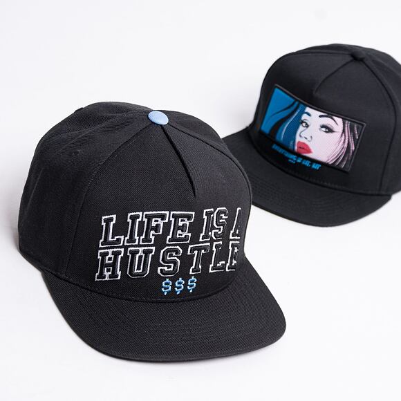 Kšiltovka Cayler & Sons Hustle Life Cap Black/Multi