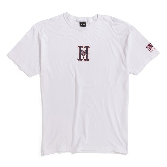 Triko HUF × Thrasher Sunnydale T-Shirt White