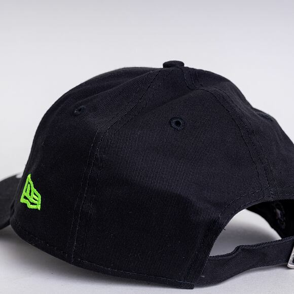 Kšiltovka New Era 9FORTY MLB Neon Pack Los Angeles Dodgers Strapback Black/Cyber Green