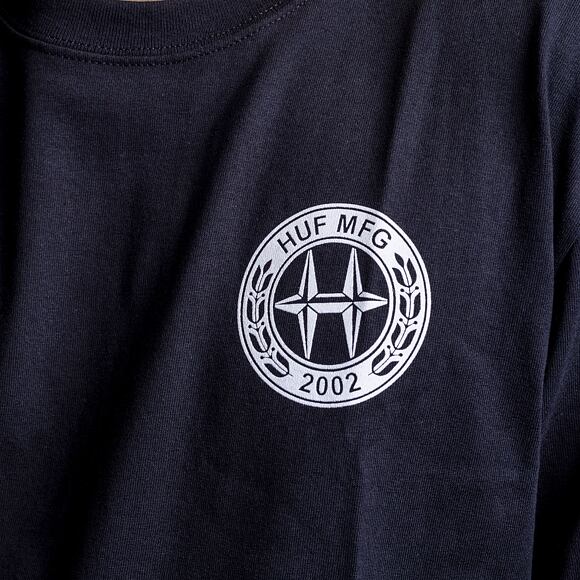 Triko HUF Downtown Spinning Longsleeve Black