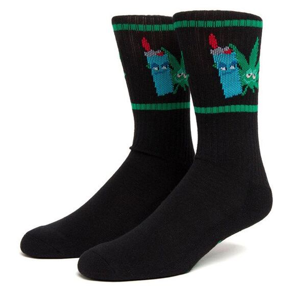 Ponožky HUF Frenemies Sock Black