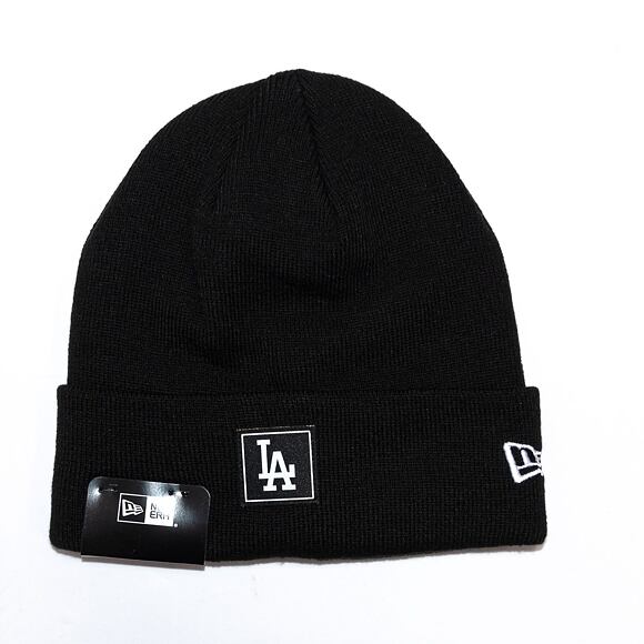 Kulich New Era MLB Team Cuff Beanie Los Angeles Dodgers Black/Black