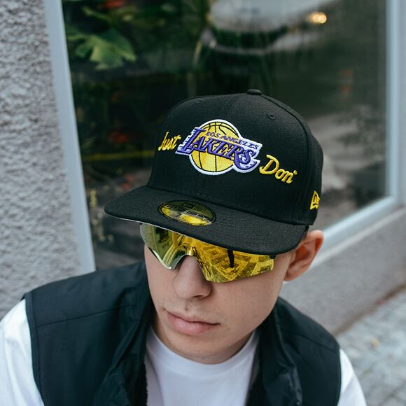 Kšiltovka New Era 59FIFTY NBA Just Don Los Angeles Lakers Black