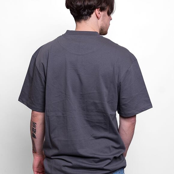 Triko Karl Kani Small Signature Essential Tee dark grey