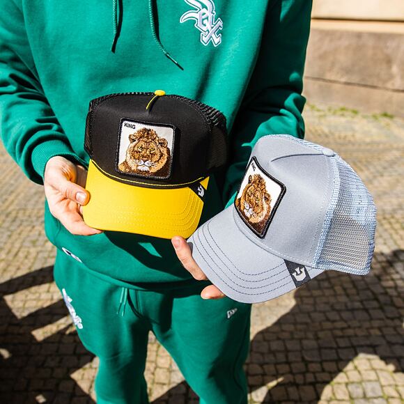 Kšiltovka Goorin - The King Lion Trucker - Slate Blue