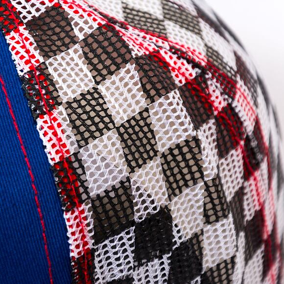 Kšiltovka Capslab Mario Kart - Mario Blue/Red/Checkered