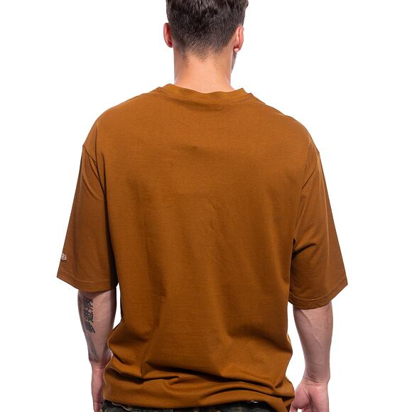 Triko New Era League Essentials Oversized Tee Los Angeles Dodgers Toasted Peanut / Stone