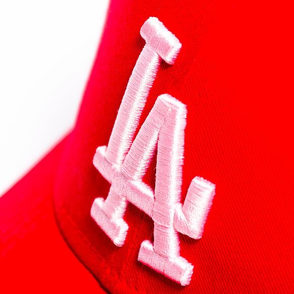 Dámská Kšiltovka New Era 9FORTY Womens MLB League Essential Los Angeles Dodgers Scarlet / Wild Rose