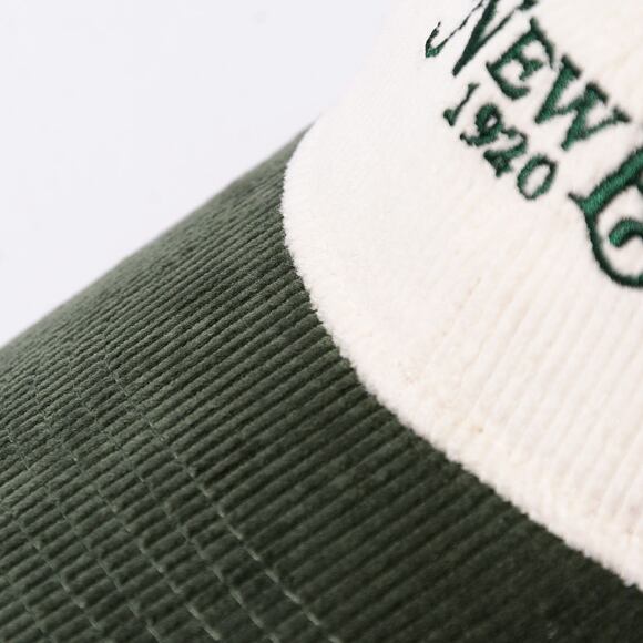 Kšiltovka New Era 9TWENTY Contrast Cord Chrome White / Botanic Green