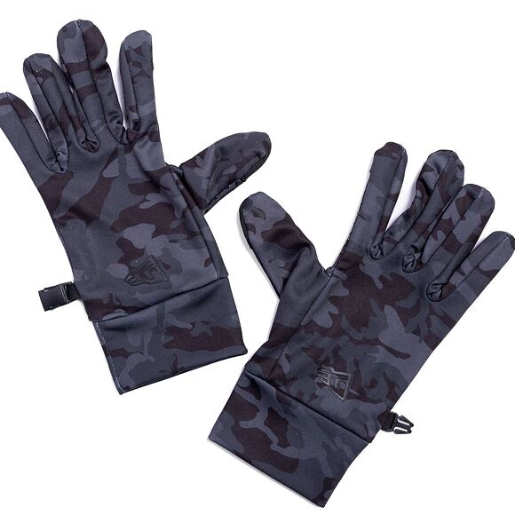 Rukavice New Era Etouch All Over Print Gloves Midnight Camo