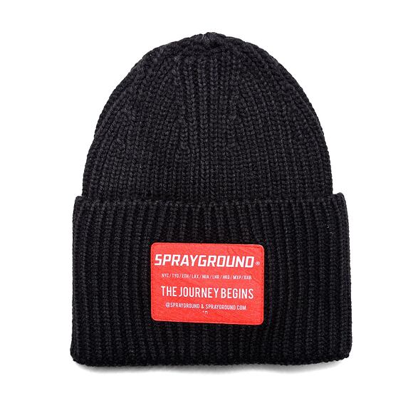 Kulich Sprayground Smooth Patch Beanie Black