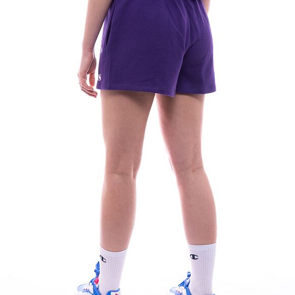 Dámské Kraťasy New Era NBA Team Logo Shorts Los Angeles Lakers - Purple / Gold