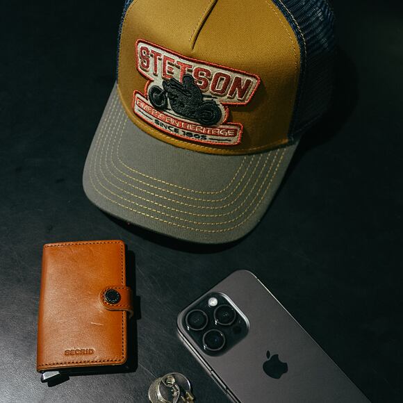 Kšiltovka Stetson - Trucker Cap Motorcycle - 57