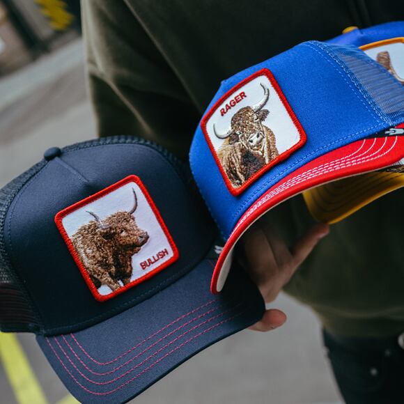 Kšiltovka Goorin - Trucker - Bull Fan - Navy