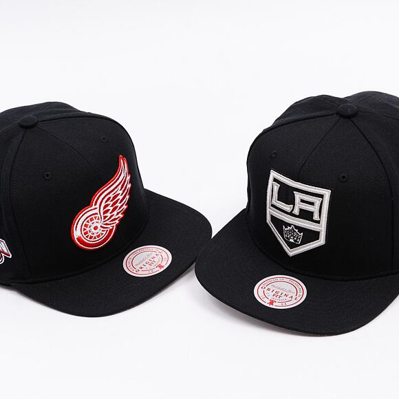 Kšiltovka Mitchell & Ness - NHL Conference Patch Snapback - LA Kings - Black