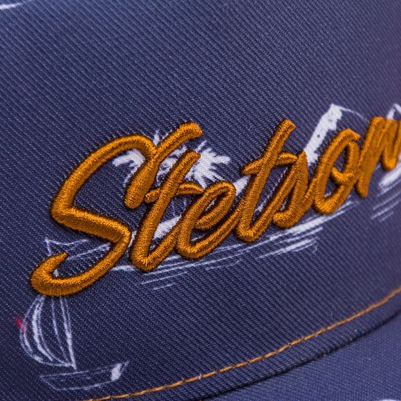 Kšiltovka Stetson - Trucker Cap Minimal Aloha Print - 2