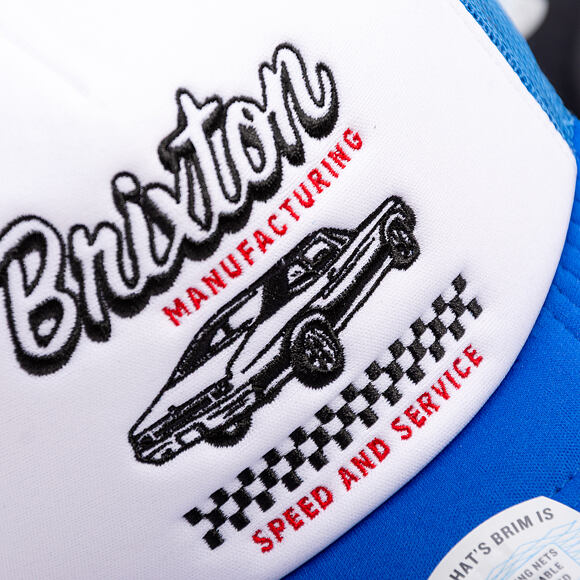 Kšiltovka Brixton - Speed And Service Np Hp Trucke - Electric Blue